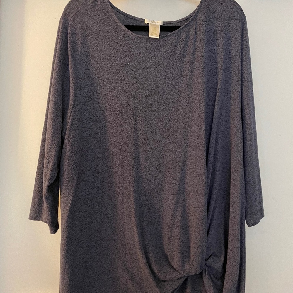 Tied Detail Long Sleeve Shirt